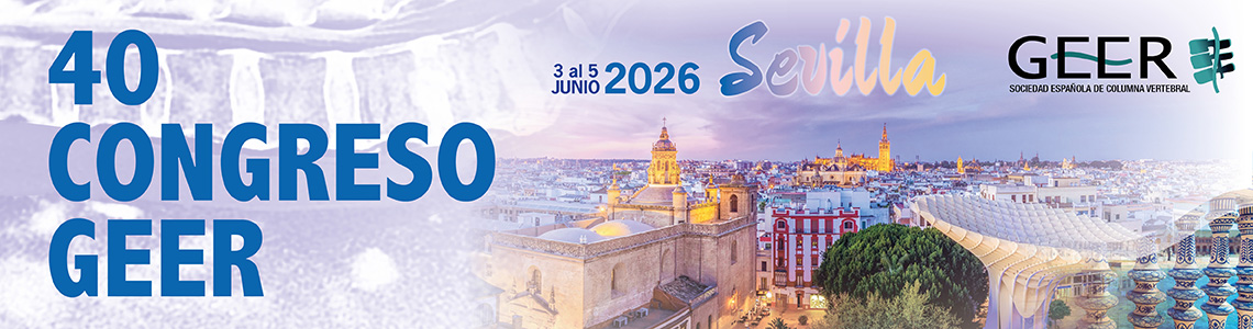 40 Congreso Nacional de la Sociedad Española de Columna Vertebral. <br />Sevilla 3 al 5 de junio de 2026