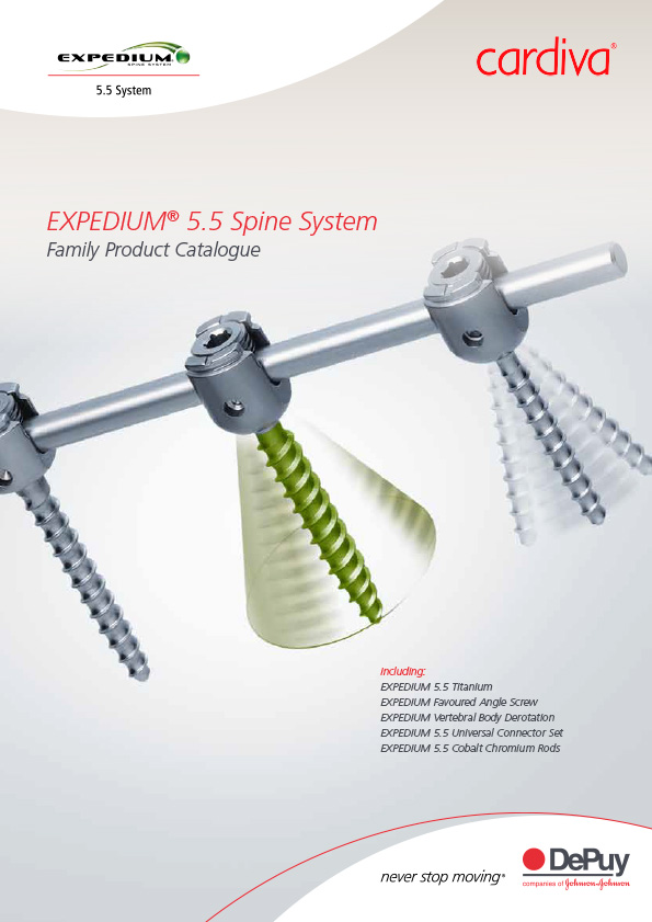 EXPEDIUM<sup>&reg;</sup> 5.5 Spine System
